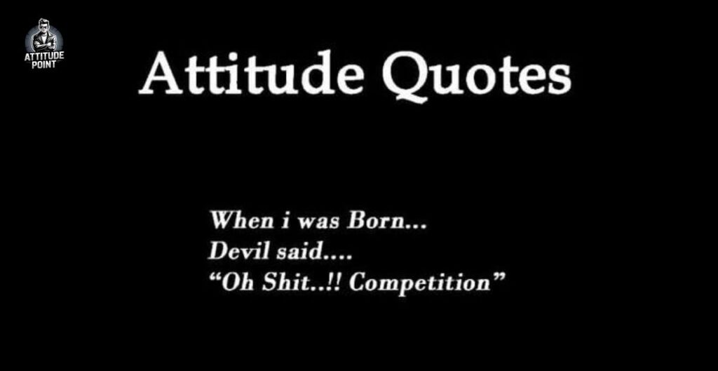 Attitude Quotes In Hindi English