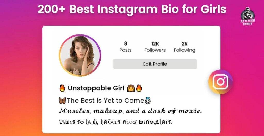 Instagram Bio For Girls
