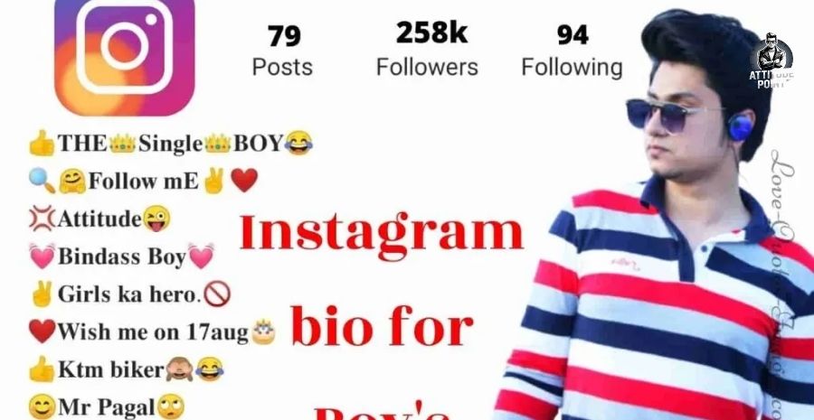 Instagram VIP Bio Stylish Font For Boy​