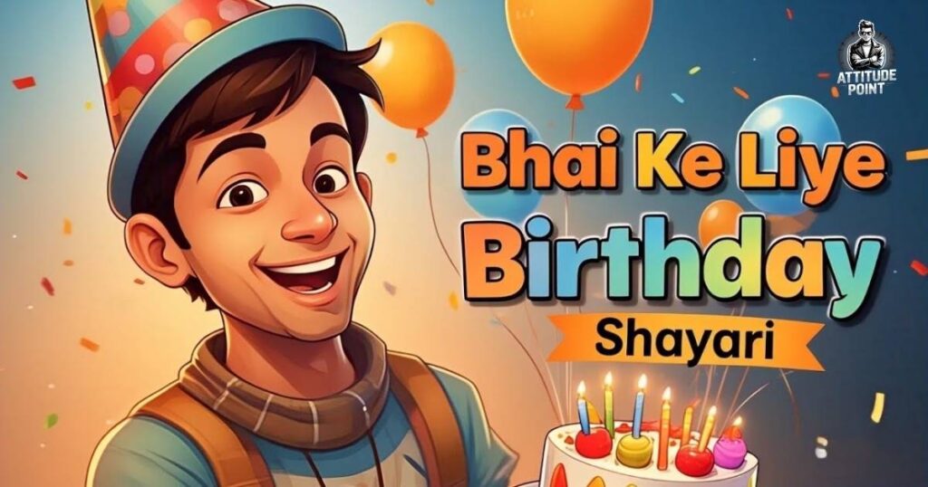 Happy Birthday Bhai Shayari