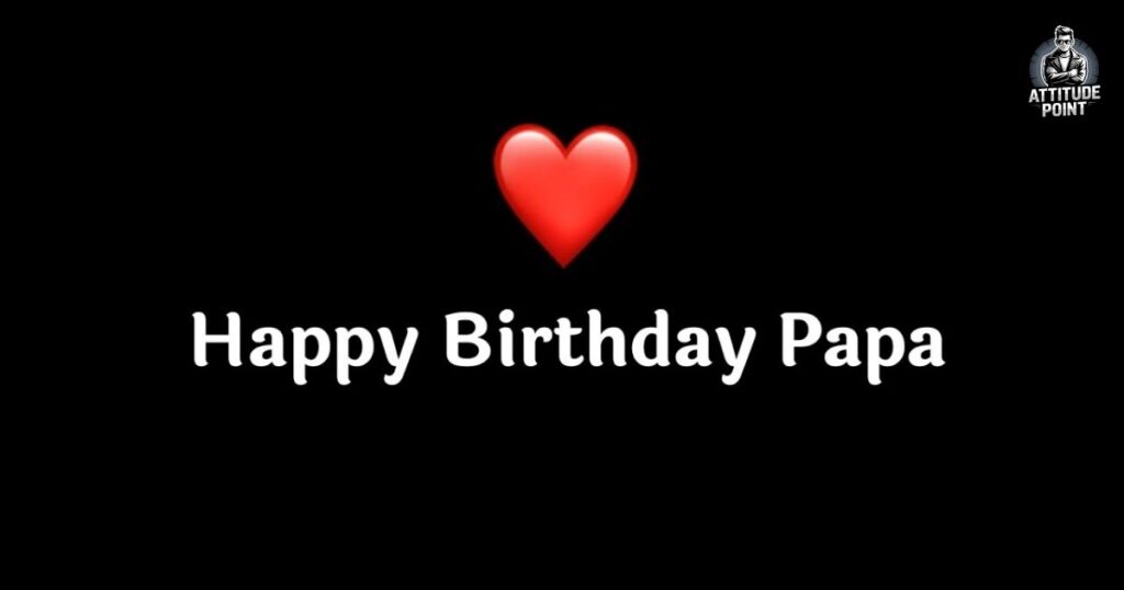 Happy Birthday Papa Shayari