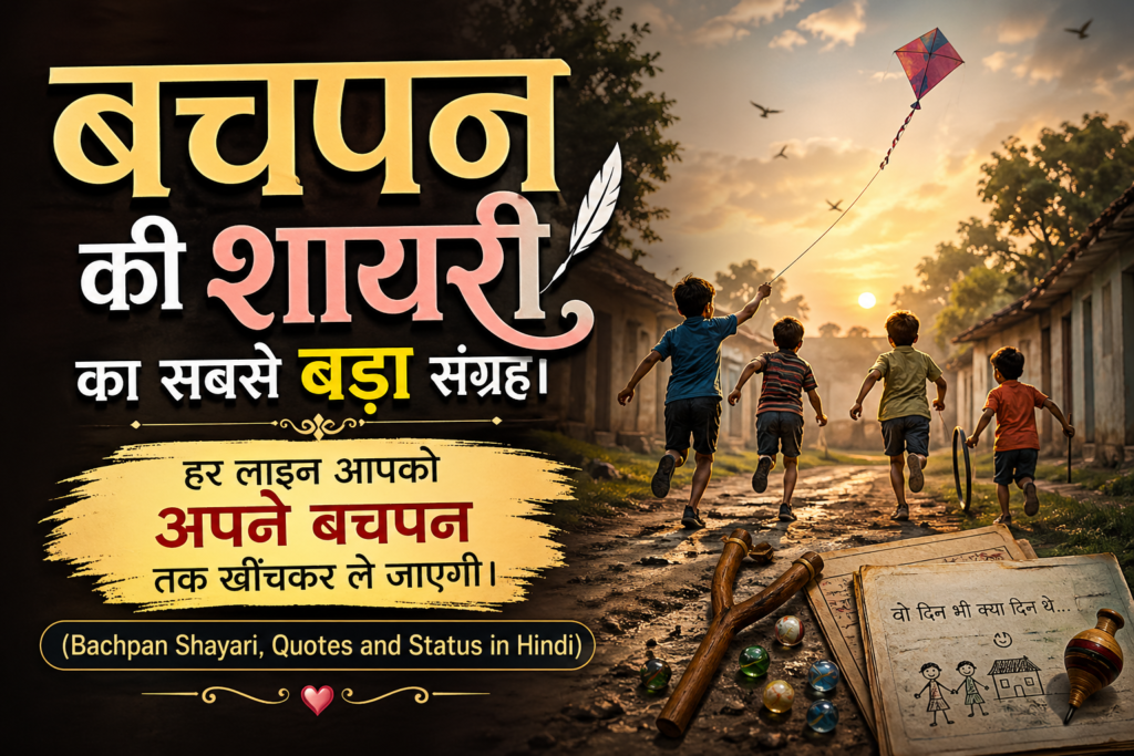 Bachpan Shayari