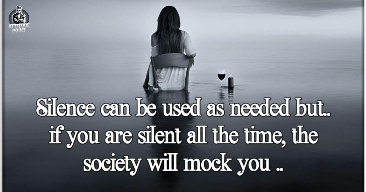 Silent Attitude Shayari