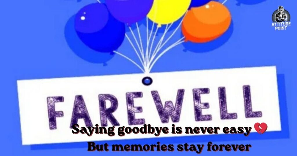 Farewell Shayari in Hindi 